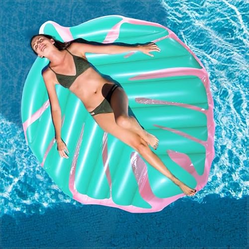 Vintix Riesige Aufblasbares Schwimmender Bett, Größe 165*152cm Luftmatratze Pool Schwimmsitz Wasserhängematte Matratze Schwimmbad für Erwachsene Kinder Strand Sommer Party Spielzeug Wassermatratze von Vintix