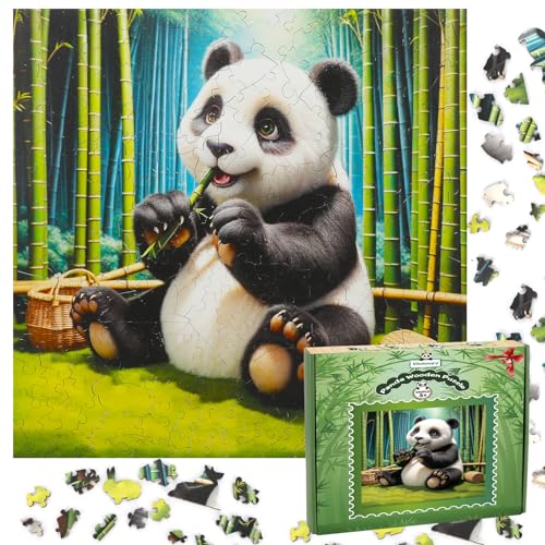 Panda Holzpuzzle, Vintoney 240PCS Wooden Puzzle Wood Holz Tiere Holzbausatz Personalisiert Tierpuzzle für Erwachsene Familie Kinder ab 6 Jahre Weihnachten Ostern Geburtstag Geschenk-30 * 30cm Panda Holzpuzzle, Vintoney 240PCS Wooden Puzzle Wood Holz Tiere Holzbausatz Personalisiert Tierpuzzle für Erwachsene Familie Kinder ab 6 Jahre Weihnachten Ostern Geburtstag Geschenk-30 * 30cm von Vintoney