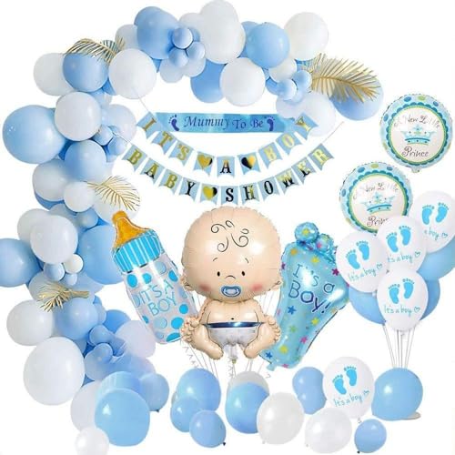 Party Dekoration Ballon, Blaue Dekoration Junge Ballon, It's a Boy Banner, Party Ballon, Ballon Baby für Jungen Dekoration wiederverwendbar Party Dekoration Ballon, Blaue Dekoration Junge Ballon, It's a Boy Banner, Party Ballon, Ballon Baby für Jungen Dekoration wiederverwendbar von Viojrlly