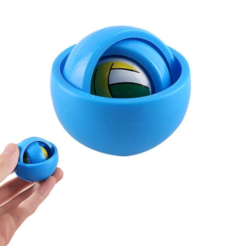 Viojrlly Handkreisel Fidget Toy, 3D Maze Bälle Zur Stressabbau, Finger Twist Hand Spielzeug, Fidget Gyro Sensorisches Spielzeug Zum Abbau Von Ängsten Und Stress Für Kinder & Erwachsene Blau Viojrlly Handkreisel Fidget Toy, 3D Maze Bälle Zur Stressabbau, Finger Twist Hand Spielzeug, Fidget Gyro Sensorisches Spielzeug Zum Abbau Von Ängsten Und Stress Für Kinder & Erwachsene Blau von Viojrlly