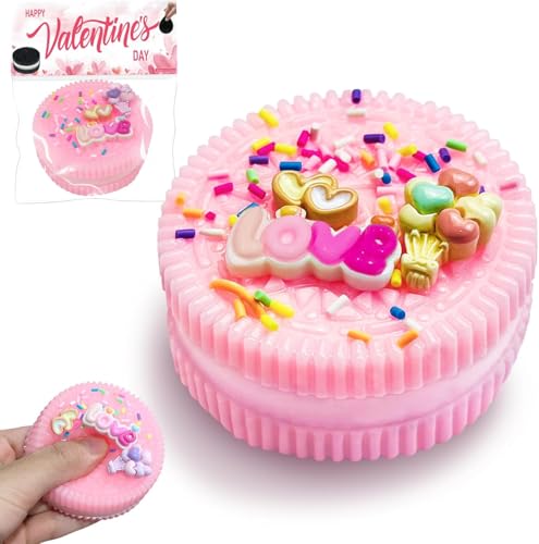 Viojrlly Quetschspielzeug für Kinder, Geschenke zum Valentinstag, Kekse, Stress abbauendes Spielzeug, superweiche Kekse, Stress abbauendes Spielzeug, Valentinstag, Geburtstag Viojrlly Quetschspielzeug für Kinder, Geschenke zum Valentinstag, Kekse, Stress abbauendes Spielzeug, superweiche Kekse, Stress abbauendes Spielzeug, Valentinstag, Geburtstag von Viojrlly
