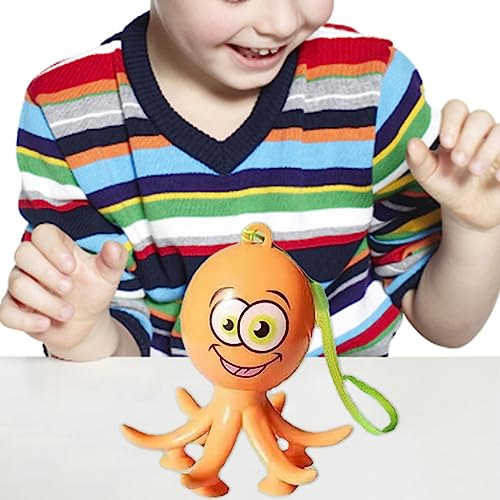 Pop Tube Spielzeug,Octopus Pop Tube, Octopus Light up Fidget Tubes, Zappelspielzeug, sensorisches Spielzeug, Kleinkindspielzeug für fantasievolles Spielen und kreatives Lernen für Kinder Virtcooy von Virtcooy