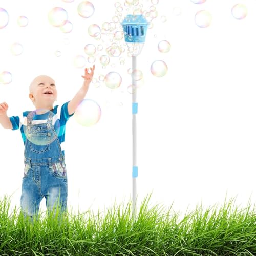 Virtcooy Automatische Seifenblasenmaschine, Seifenblasenmaschine - Bubble Maker LED Outdoor | Seifenblasenmaschine für Kinder mit eingebauten wiederaufladbaren Batterien für Geburtstagsfeiern, von Virtcooy