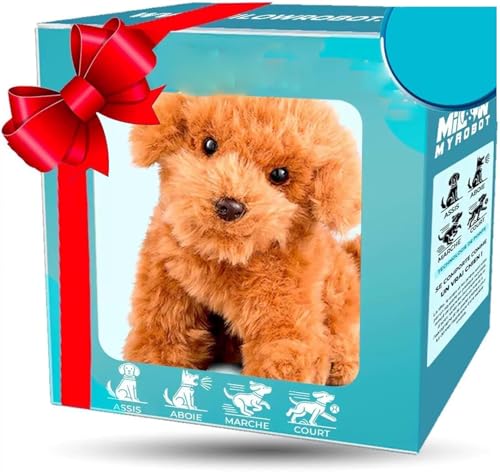 VisBeaut 2025 Upgraded Robot Dog, My Realistic Robot Puppy That Acts Like A Real Barking Puppy Cute Soft Dog That Walks and Barks (B) (D) von VisBeaut