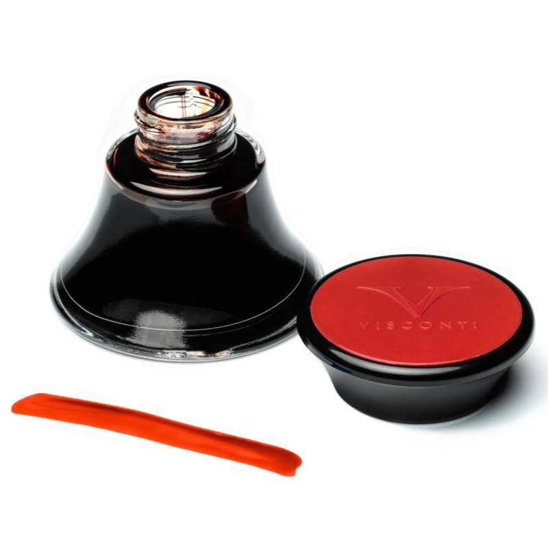 Visconti Tintenfass Rot 50 ml von Visconti