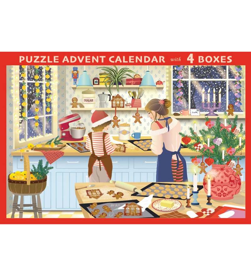 Vissevasse Adventskalender 100 Teile - Sweet Dezember - 4 Schach - Vissevasse - One Size - Kalender Vissevasse Adventskalender 100 Teile - Sweet Dezember - 4 Schach - Vissevasse - One Size - Kalender von Vissevasse
