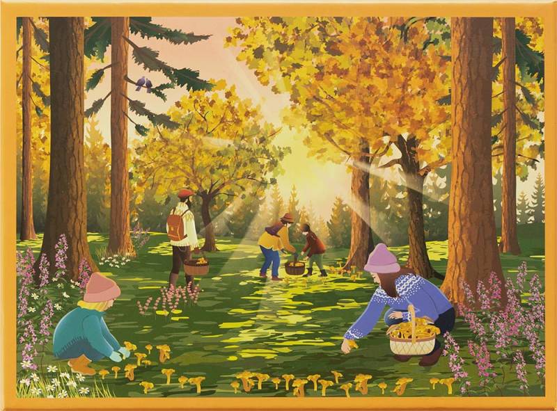 Vissevasse Forest Treasures 1000 Teile Puzzle Vissevasse-85041 Vissevasse Forest Treasures 1000 Teile Puzzle Vissevasse-85041 von Vissevasse