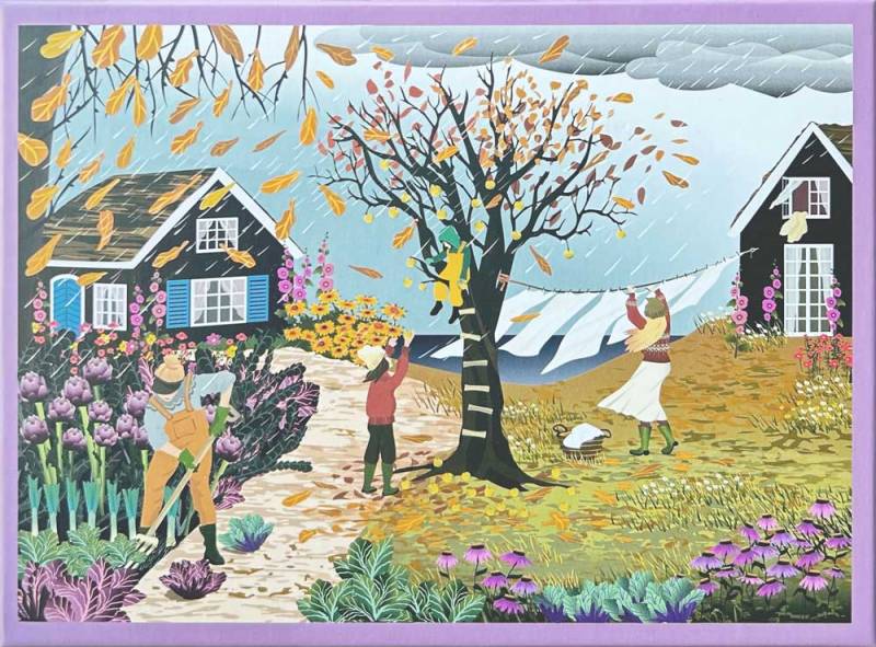 Vissevasse Here Comes The Rain 1000 Teile Puzzle Vissevasse-84042 Vissevasse Here Comes The Rain 1000 Teile Puzzle Vissevasse-84042 von Vissevasse