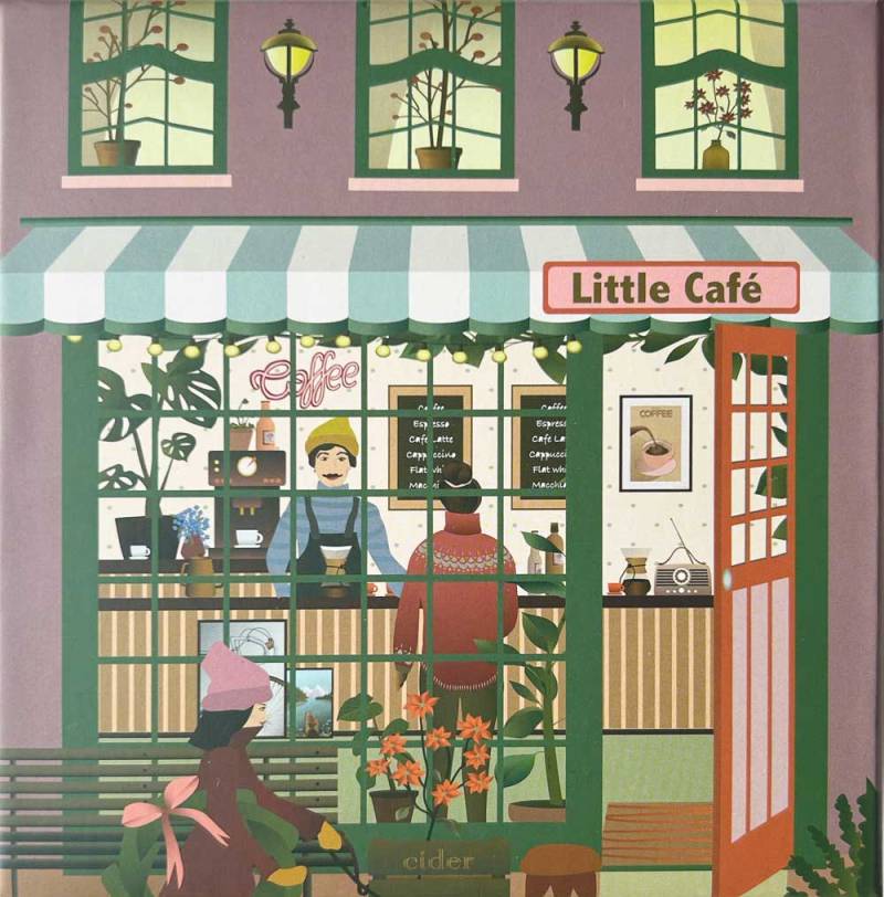 Vissevasse Kleines Café 150 Teile Puzzle Vissevasse-40449 von Vissevasse