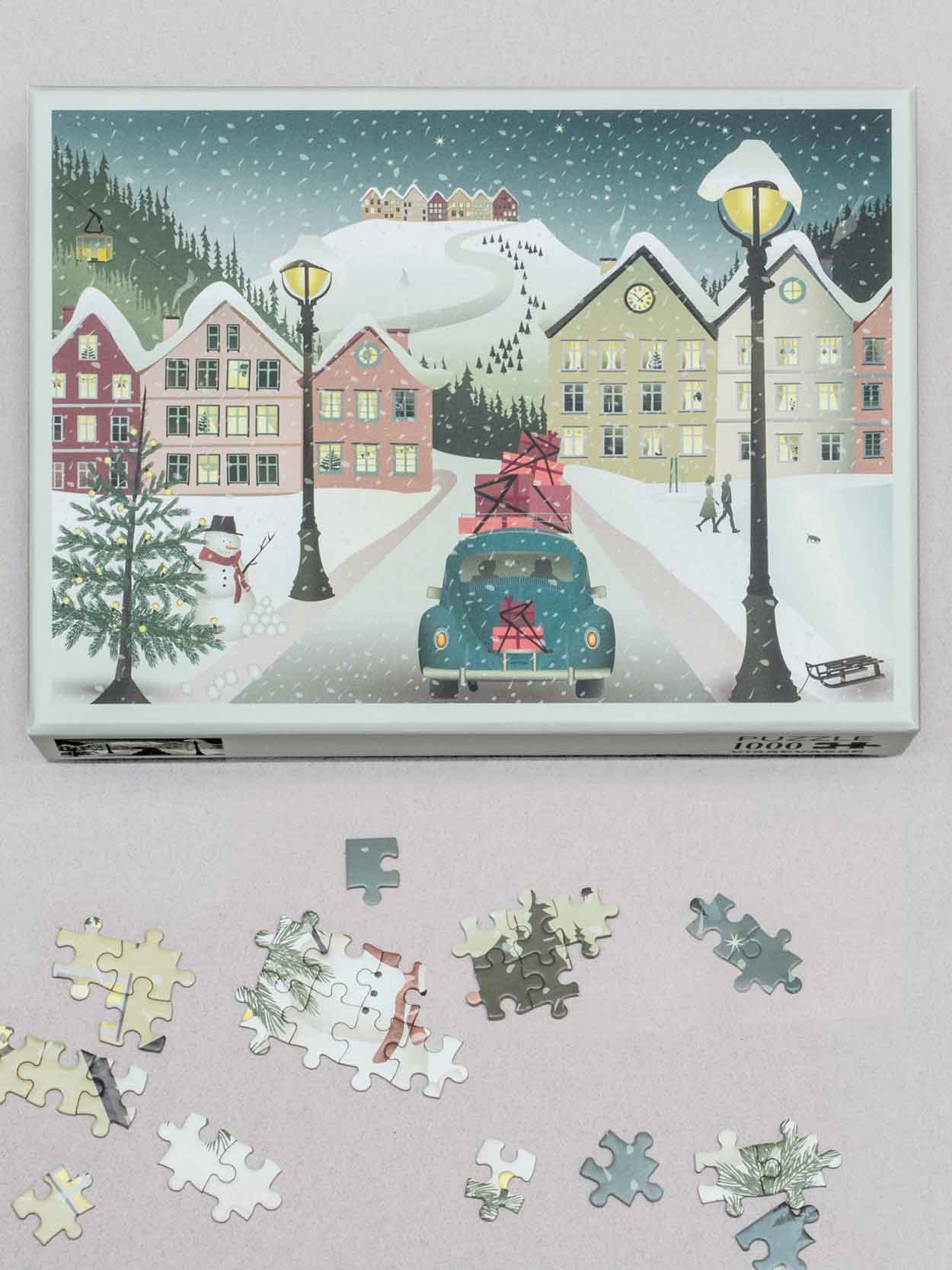 Vissevasse Let It Snow 1000 Teile Puzzle Vissevasse-88005 Vissevasse Let It Snow 1000 Teile Puzzle Vissevasse-88005 von Vissevasse