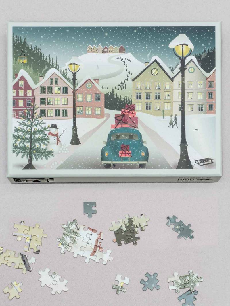 Vissevasse Let It Snow 1000 Teile Puzzle Vissevasse-88005 Vissevasse Let It Snow 1000 Teile Puzzle Vissevasse-88005 von Vissevasse