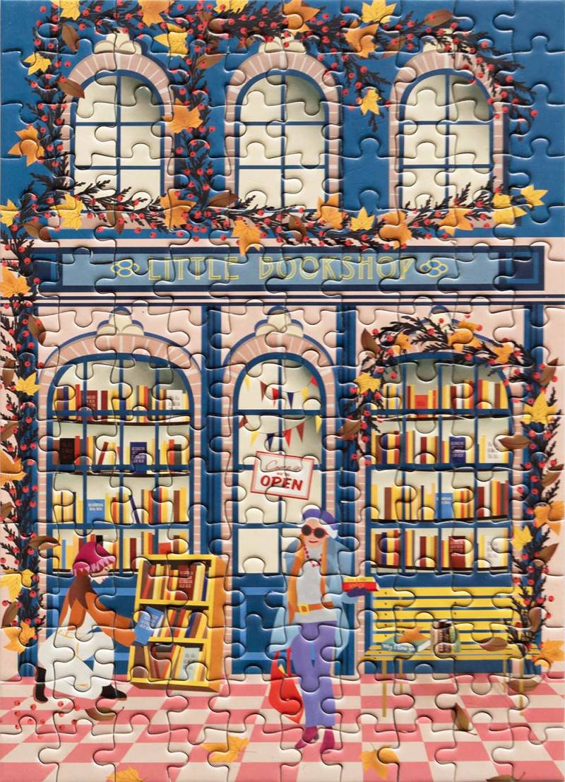 Vissevasse Little Bookshop 150 Teile Puzzle Vissevasse-85043 Vissevasse Little Bookshop 150 Teile Puzzle Vissevasse-85043 von Vissevasse