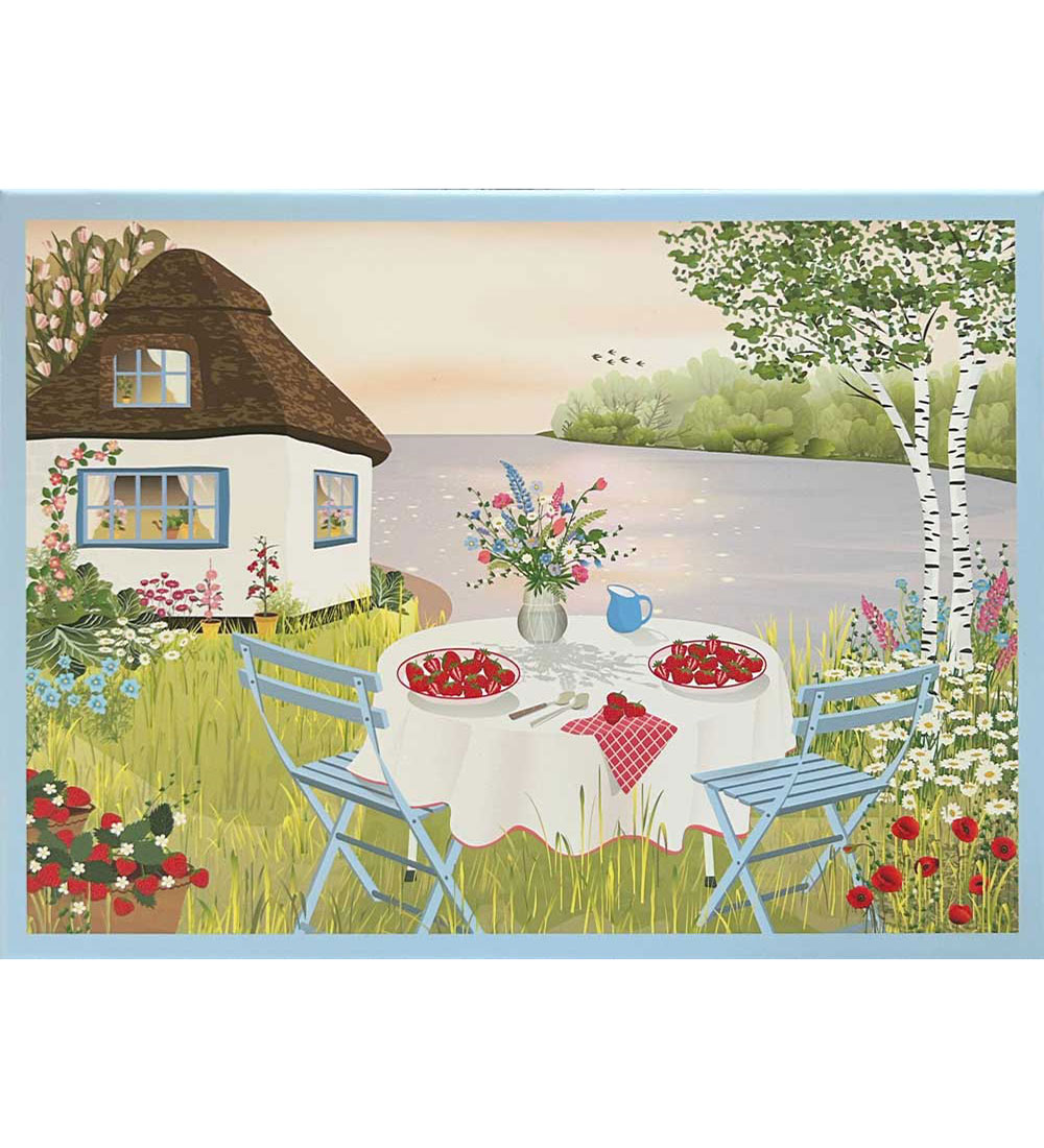 Vissevasse Puzzlespiel - 1000 Teile - 63x45 cm - Sweet Erdbeere - Vissevasse - One Size - Puzzlespiele Vissevasse Puzzlespiel - 1000 Teile - 63x45 cm - Sweet Erdbeere - Vissevasse - One Size - Puzzlespiele von Vissevasse