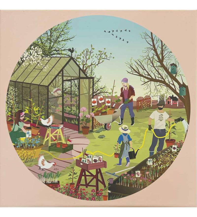 Vissevasse Puzzlespiel - 1000 Teile - 65x65 cm - Spring Gefühl - Vissevasse - One Size - Puzzlespiele Vissevasse Puzzlespiel - 1000 Teile - 65x65 cm - Spring Gefühl - Vissevasse - One Size - Puzzlespiele von Vissevasse