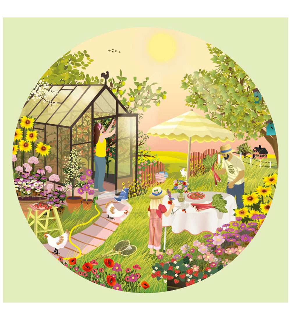 Vissevasse Puzzlespiel - 1000 Teile - 65x65 cm - Summer Gefühl - Vissevasse - One Size - Puzzlespiele Vissevasse Puzzlespiel - 1000 Teile - 65x65 cm - Summer Gefühl - Vissevasse - One Size - Puzzlespiele von Vissevasse