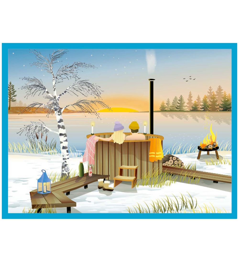 Vissevasse Puzzlespiel - 300 Teile - 37x27 cm - Winter - Vissevasse - One Size - Puzzlespiele Vissevasse Puzzlespiel - 300 Teile - 37x27 cm - Winter - Vissevasse - One Size - Puzzlespiele von Vissevasse