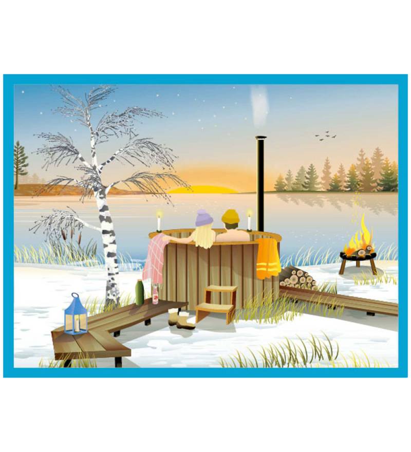 Vissevasse Puzzlespiel - 300 Teile - 37x27 cm - Winter - Vissevasse - One Size - Puzzlespiele Vissevasse Puzzlespiel - 300 Teile - 37x27 cm - Winter - Vissevasse - One Size - Puzzlespiele von Vissevasse