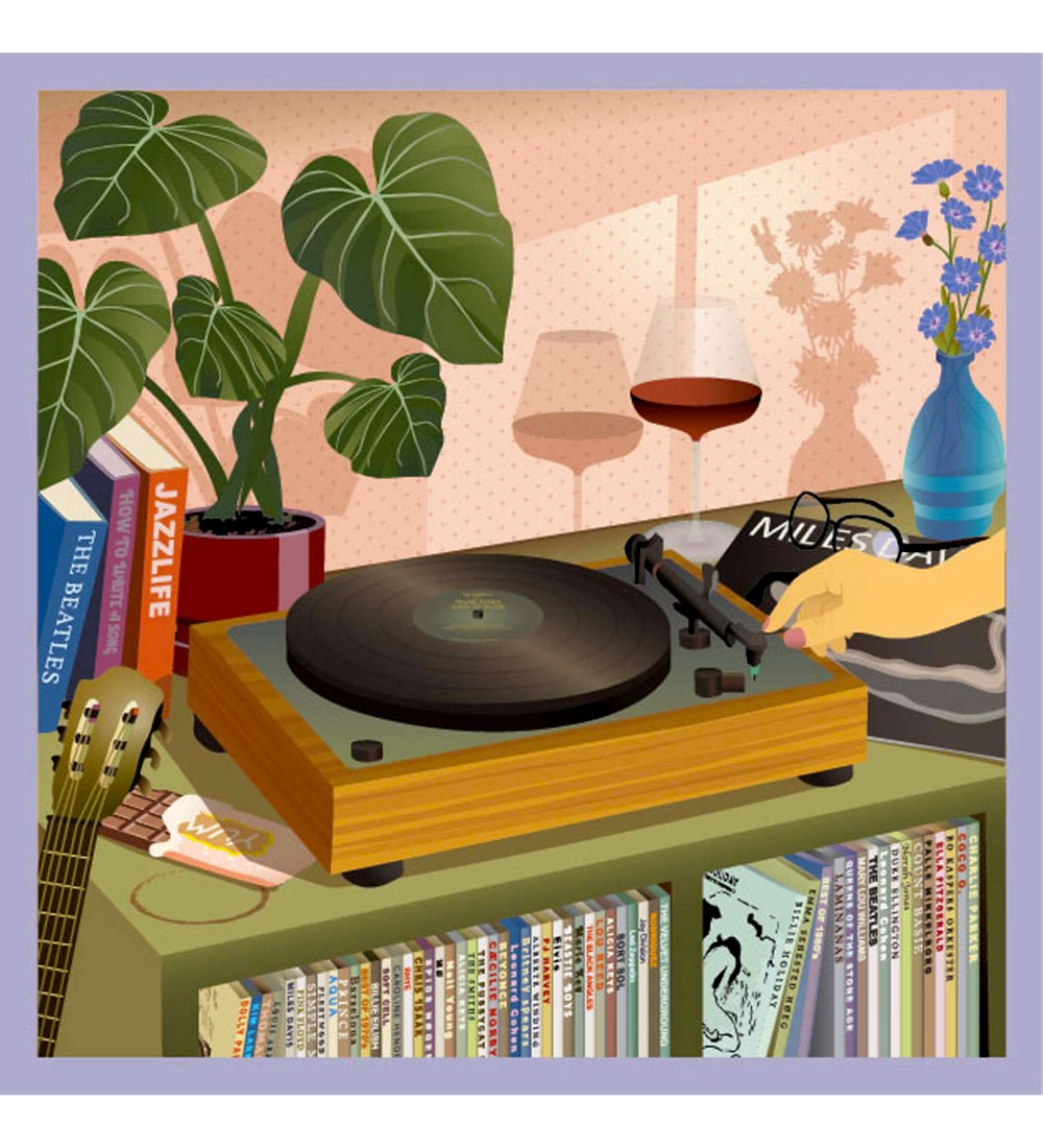 Vissevasse Puzzlespiel - 500 Teile - Music & Ich - Vissevasse - One Size - Puzzlespiele von Vissevasse