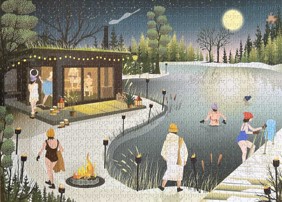 Vissevasse Sauna am See 1000 Teile Puzzle Vissevasse-30179 Vissevasse Sauna am See 1000 Teile Puzzle Vissevasse-30179 von Vissevasse