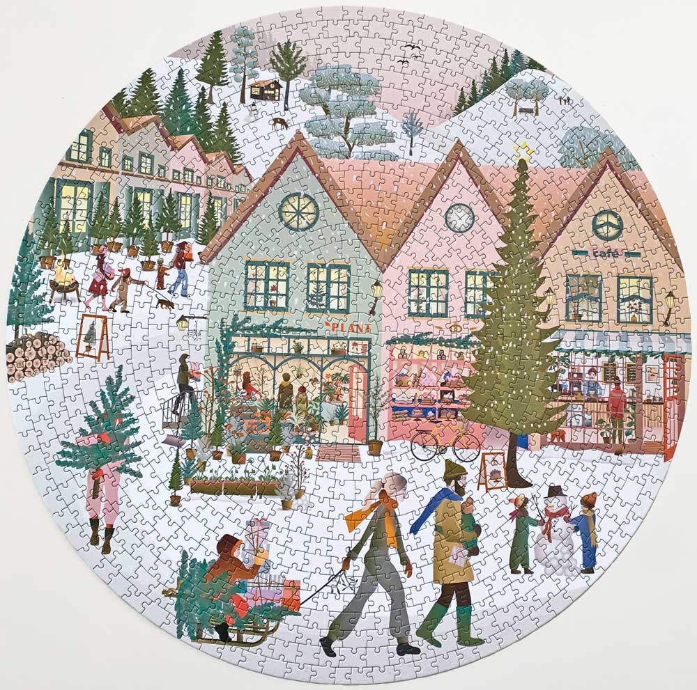 Vissevasse White Christmas 1000 Teile Puzzle Vissevasse-81022 Vissevasse White Christmas 1000 Teile Puzzle Vissevasse-81022 von Vissevasse