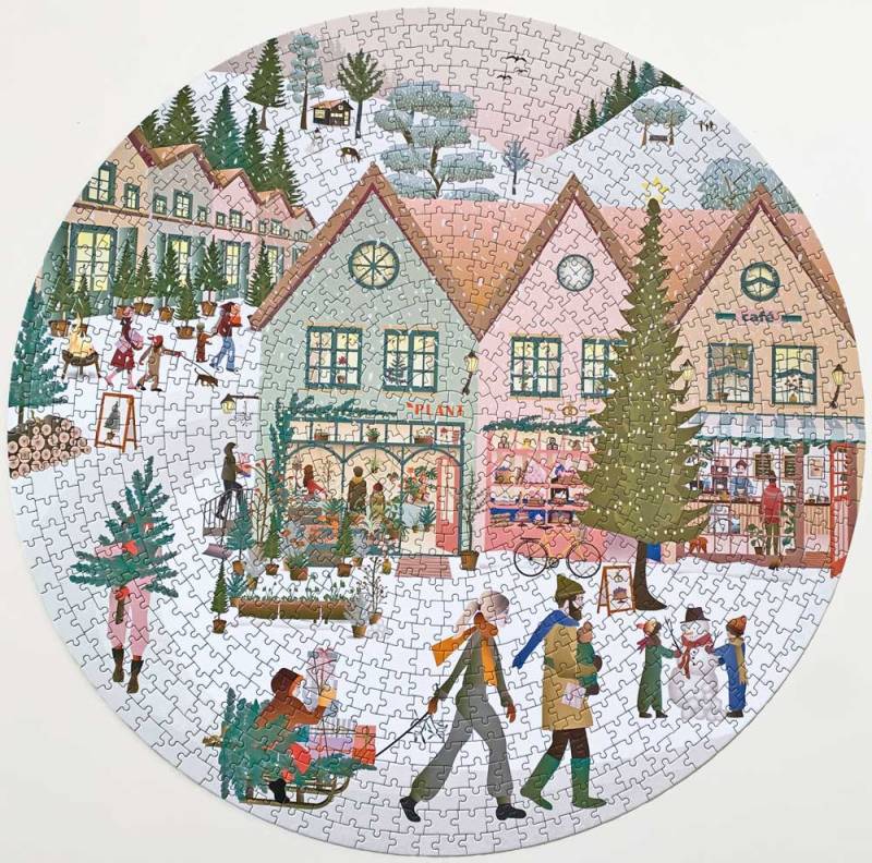 Vissevasse White Christmas 1000 Teile Puzzle Vissevasse-81022 Vissevasse White Christmas 1000 Teile Puzzle Vissevasse-81022 von Vissevasse