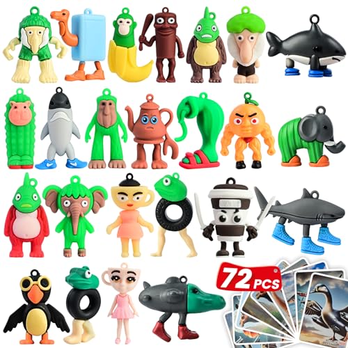 Tralalero Tralalala Actionfigur-Spielzeug und Karten (Blindboxen), 96 Stück, perfekte Sammlung für Fans von Vitalihua