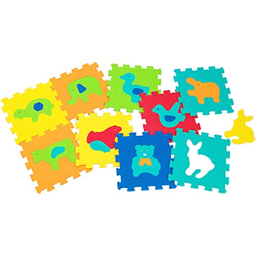 Globo Toys Globo – 5095 32 x 32 x 1 cm VITAMINA G Tiere Puzzle Matten Globo Toys Globo – 5095 32 x 32 x 1 cm VITAMINA G Tiere Puzzle Matten von Vitamina G