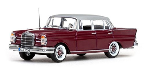 1959 Mercedes-Benz 220 SE [Vitesse 28705], Rot / Grau, 1:43 Die Cast von Vitesse