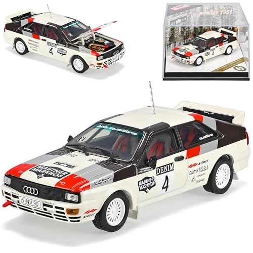 VITESSE A-U-D-I Quattro F. Wittmann Nestinger 1981 Janne Rally 1/43 Modell Auto Modellauto Sonderangebot von VITESSE