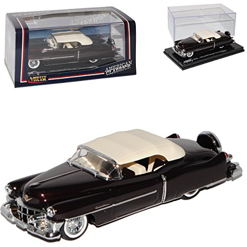 Vitesse Cadilac Eldorado Soft Top Schwarz Maroon Weiss Cabrio 1953 1/43 Modell Auto Vitesse Cadilac Eldorado Soft Top Schwarz Maroon Weiss Cabrio 1953 1/43 Modell Auto von Vitesse