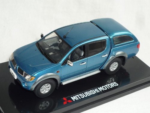 VITESSE Mitsubishi L200 L 200 Blau Pick-up Pritsche Mit Hard Top Ab 2006 1/43 Modell Auto Modellauto Sonderangebot von VITESSE