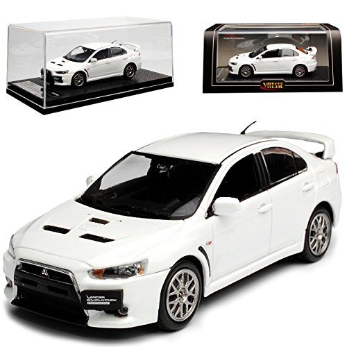 Vitesse Mitsubishi Lancer Evolution X Linkslenker Pearl Weiss Metallic 1/43 Modell Auto Vitesse Mitsubishi Lancer Evolution X Linkslenker Pearl Weiss Metallic 1/43 Modell Auto von Vitesse