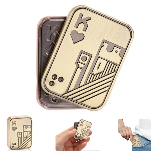 Metall-Fidget-Schieber, Pop-Fidget-Spielzeug, Poker-Push-Karte für Teenager und Erwachsene, Stressabbau-Geschenk für Freunde, Ehemann und Vater Metall-Fidget-Schieber, Pop-Fidget-Spielzeug, Poker-Push-Karte für Teenager und Erwachsene, Stressabbau-Geschenk für Freunde, Ehemann und Vater von Vitoki