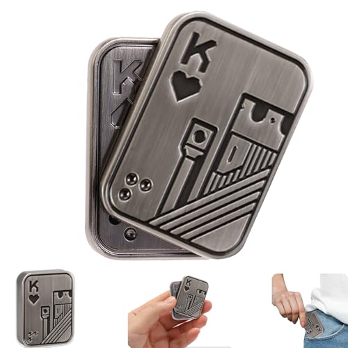 Metall-Fidget-Schieber, Pop-Fidget-Spielzeug, Poker-Push-Karte für Teenager und Erwachsene, Stressabbau-Geschenk für Freunde, Ehemann und Vater Metall-Fidget-Schieber, Pop-Fidget-Spielzeug, Poker-Push-Karte für Teenager und Erwachsene, Stressabbau-Geschenk für Freunde, Ehemann und Vater von Vitoki