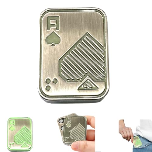 Metall-Fidget-Schieber, Pop-Fidget-Spielzeug, Poker-Push-Karte für Teenager und Erwachsene, Stressabbau-Geschenk für Freunde, Ehemann und Vater Metall-Fidget-Schieber, Pop-Fidget-Spielzeug, Poker-Push-Karte für Teenager und Erwachsene, Stressabbau-Geschenk für Freunde, Ehemann und Vater von Vitoki
