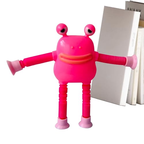 Animal Pop -Röhrchen - Frosch -Saugrohrspielzeug, Flexibler Rauschhersteller -Zappelrohre, Sensorische Spiele Teleskop -Spielzeugrohre | Interaktive Tierrohre Für Kleinkindausbildung, Stretch -Pop - von Vitsrisea