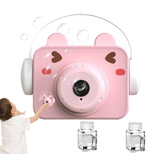 Bubble Camera - Automatisches Tierthema Bubble Maker LED -Licht, Lustige Soundeffekte, Einfache Nachfülllösung | Tragbares Blasengebläse Für Spiele Im Freien, Hochzeitsfeier, Kindergeburtstag, Festiva Bubble Camera - Automatisches Tierthema Bubble Maker LED -Licht, Lustige Soundeffekte, Einfache Nachfülllösung | Tragbares Blasengebläse Für Spiele Im Freien, Hochzeitsfeier, Kindergeburtstag, Festiva von Vitsrisea