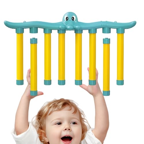 Children's Falling Sticks Game - Schnelles Action -Stick -Grabspielzeug, Holzreaktionsset Mit Glattem Finish | Wettbewerbskoordinierungsherausforderung Für Kinderreisen, Hinterhof, Schule, Heimspaß -A von Vitsrisea