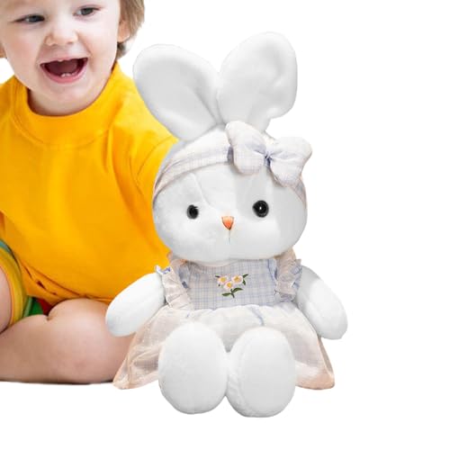 Gefüllter Hasenspielzeug - Ultra Soft Rabbit , Kuschelige Hasenpuppe | Umgefahrene Hasenplüschkissen, Gemütlicher Bunny -Schlafenszeit Freund, Realistisches Kaninchenspielzeug Für Geburtstagsge Gefüllter Hasenspielzeug - Ultra Soft Rabbit , Kuschelige Hasenpuppe | Umgefahrene Hasenplüschkissen, Gemütlicher Bunny -Schlafenszeit Freund, Realistisches Kaninchenspielzeug Für Geburtstagsge von Vitsrisea