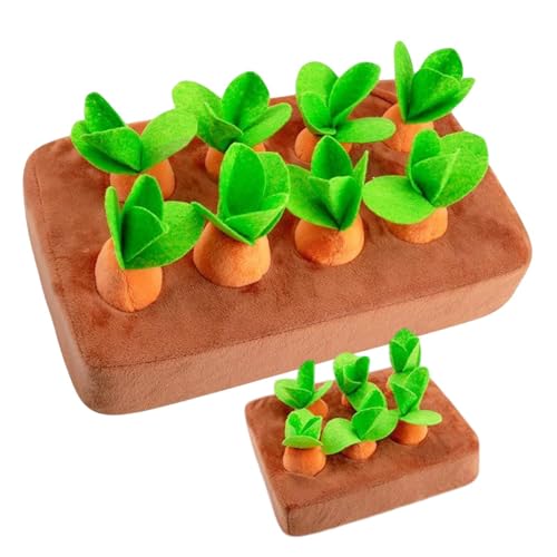 Hunde Karottenplüschspielzeug-Interaktive PET-Puzzle-Matte, Niedliche Karottenplüsch, Slip Feed Matte | Nasenwork Hund Sniffing -Spiel, Langsame Fütterungspuzzle Matte, Anreicherungsspielzeug Für Inne Hunde Karottenplüschspielzeug-Interaktive PET-Puzzle-Matte, Niedliche Karottenplüsch, Slip Feed Matte | Nasenwork Hund Sniffing -Spiel, Langsame Fütterungspuzzle Matte, Anreicherungsspielzeug Für Inne von Vitsrisea