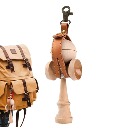 Kendama-Trageholster – Spielzeugkoffer Kendama, Tragegurt Kendama | Tragezubehör für japanisches Kendama-Geschicklichkeitsspielzeug, leicht zu tragendes japanisches Schwert, Jade-Schwertball-Lederetui Kendama-Trageholster – Spielzeugkoffer Kendama, Tragegurt Kendama | Tragezubehör für japanisches Kendama-Geschicklichkeitsspielzeug, leicht zu tragendes japanisches Schwert, Jade-Schwertball-Lederetui von Vitsrisea