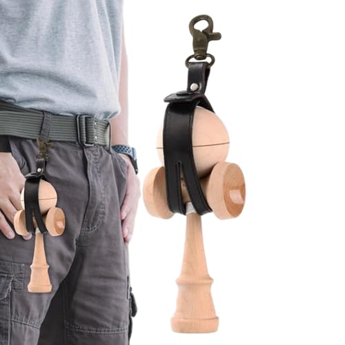 Kendama-Trageholster – Spielzeugkoffer Kendama, Tragegurt Kendama | Tragezubehör für japanisches Kendama-Geschicklichkeitsspielzeug, leicht zu tragendes japanisches Schwert, Jade-Schwertball-Lederetui Kendama-Trageholster – Spielzeugkoffer Kendama, Tragegurt Kendama | Tragezubehör für japanisches Kendama-Geschicklichkeitsspielzeug, leicht zu tragendes japanisches Schwert, Jade-Schwertball-Lederetui von Vitsrisea