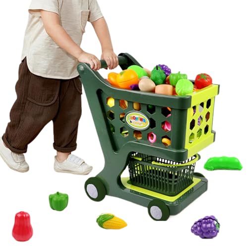 Lebensmitteleinkaufswagen Spielzeug - Kinder Rollenspiele Markt , Toy Store Push Cart | Plastik -TrepT -Trolley, Rolling Grocery Basket Spielzeug, Kindermärktzubehör Für Spielzimmer, Geschenkszen Lebensmitteleinkaufswagen Spielzeug - Kinder Rollenspiele Markt , Toy Store Push Cart | Plastik -TrepT -Trolley, Rolling Grocery Basket Spielzeug, Kindermärktzubehör Für Spielzimmer, Geschenkszen von Vitsrisea