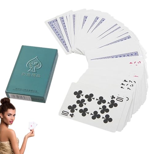 Magic Playing Cards - Prop Poker Deck Für Magier, Comedy Trick Card Set Für Kinder Und Erwachsene, Illusionshowkarten | Tools Für Sleight Entertainment, Lustiges Neuartiger Deck Für Tischspiele, Party von Vitsrisea