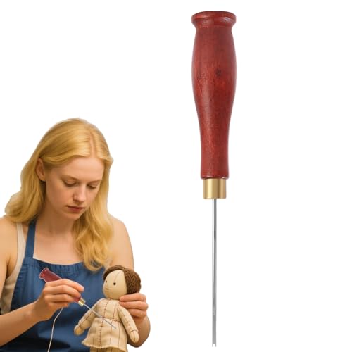 Puppenfüllwerkzeuge - Plüsch -Füllwerkzeug, Kissenfüllung Awl | Kissenfüllerstab, Faserfüllstange, Schlageinsatzwerkzeug Für Gefüllte Tiere Kissen Quilts Polsterlederhandwerk Holz Carv von Vitsrisea
