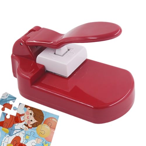 Puzzle-Cutter-Maschine - Puzzle-Maker-Maschinenschneider, Puzzleteilschneider mit 10 Papieren | Werkzeug zum Herstellen von Puzzles, Fotoschneider, Kunsthandwerk zum Herstellen von Puzzles von Vitsrisea