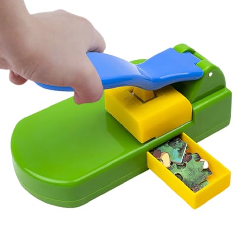 Puzzleschneider - DIYS -Foto -Crafting -Maschine Benutzerdefinierte Rätsel, Papier -Puzzle -Forming -Werkzeug Mit 10 Blättern | Personalisierter Bild Trimmer, Puzzle -Schöpfer Für Kunsthobbyproje von Vitsrisea