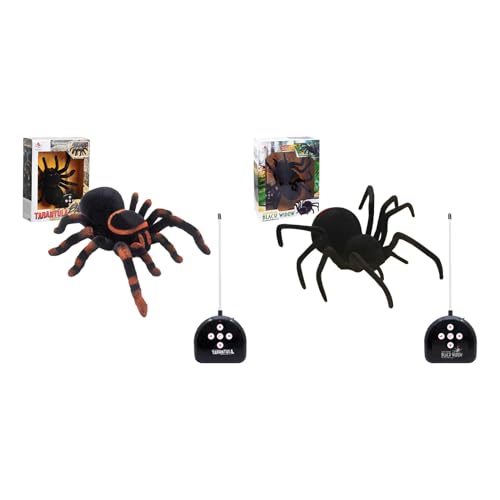 RC Spider Toy - Roboterinsekten -Crawler, Drahtloses Spinnengadget | Electric Streichgerät, Realistische Kriechmaschine, Halloween -Witzspinne Für Trick -Requisiten, Partydekoration Und Geschenkid RC Spider Toy - Roboterinsekten -Crawler, Drahtloses Spinnengadget | Electric Streichgerät, Realistische Kriechmaschine, Halloween -Witzspinne Für Trick -Requisiten, Partydekoration Und Geschenkid von Vitsrisea