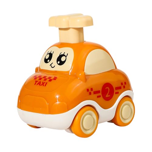 Spielzeugfahrzeug Für Kinder-Cartoon Press And Go Car Toys, Schockdes Kinderspielzeug | Nettes Bildungsspielzeug Für Bildungsauto, Feinmotorik -Verbesserung Für Kleinkinder, Interaktive Fahrzeugspielz von Vitsrisea
