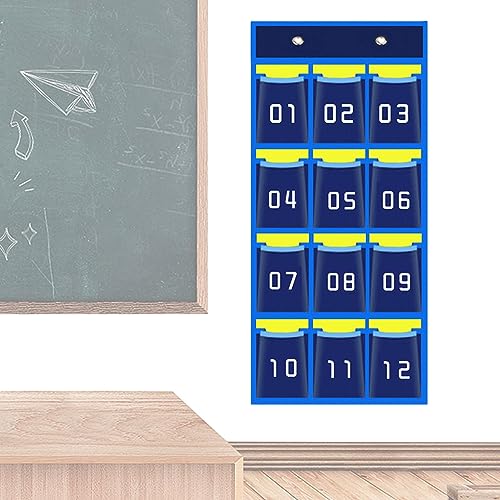 Taschenrechnerhalter Für Die Schule | Nummerierter Pocket Chart Sundries Handy-Organizer Mit Haken | Schulaufbewahrung Und Organisation Für Handys, Taschenrechner, Stifte, Schlüssel Taschenrechnerhalter Für Die Schule | Nummerierter Pocket Chart Sundries Handy-Organizer Mit Haken | Schulaufbewahrung Und Organisation Für Handys, Taschenrechner, Stifte, Schlüssel von Vitsrisea